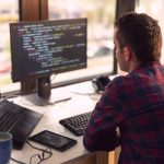 software developer working